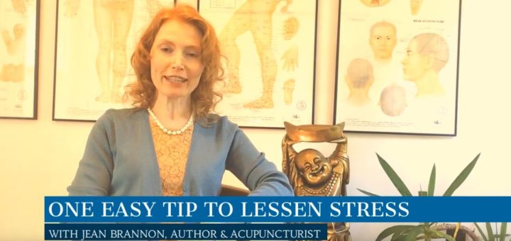 One Easy Tip To Lessen Stress